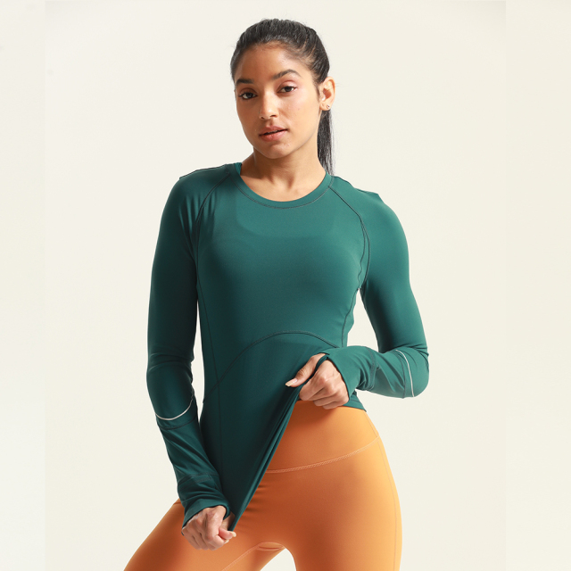 Women's Fitness Sports Long Sleeve T-shirts