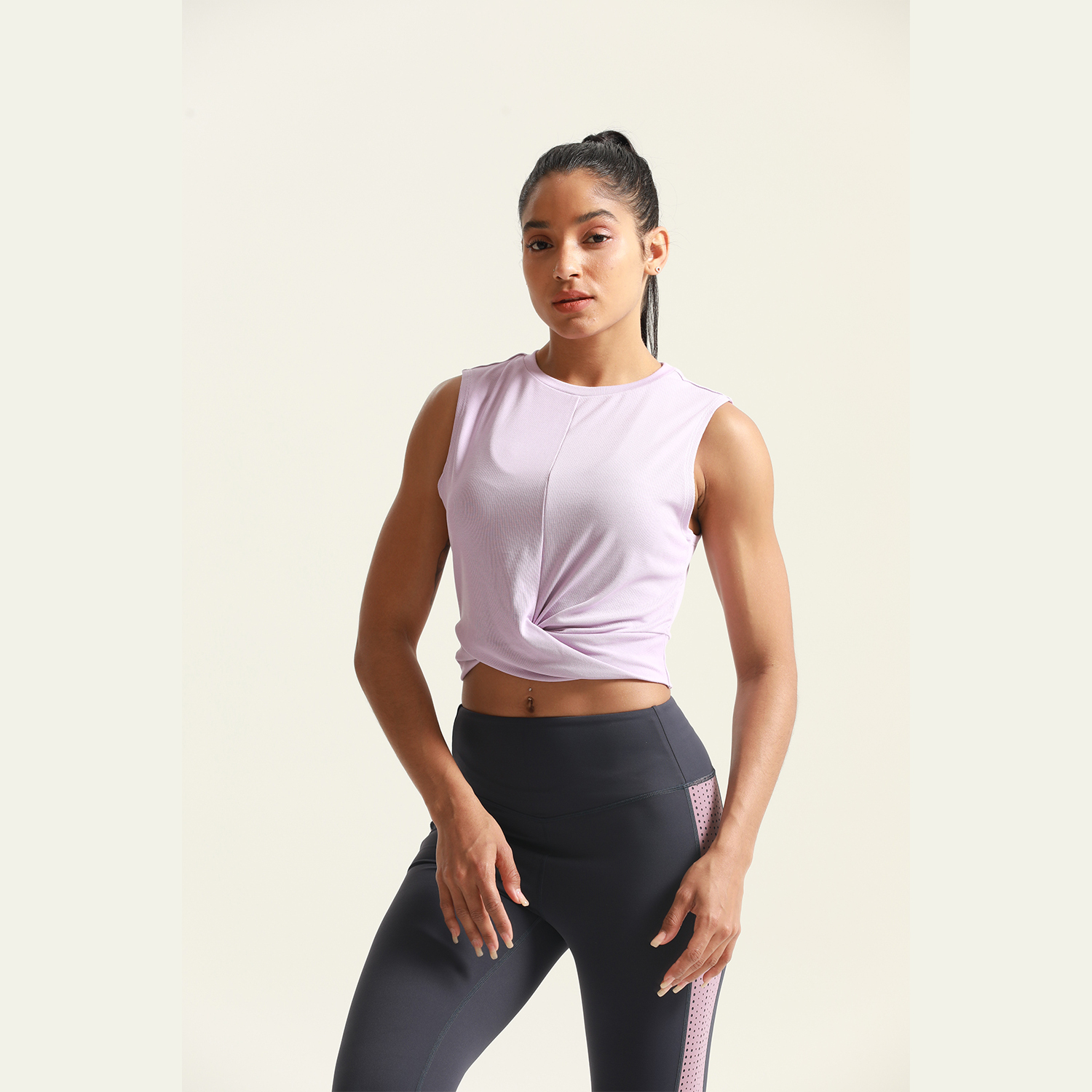 ODM/OEM Services Activewear Women′s Gym Wear Tank Tops Sport T-Shirt