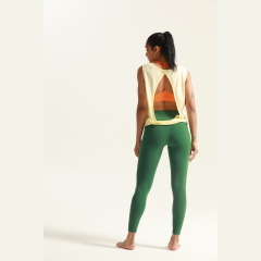 OEM Women Workout Sport T-Shirt Backless Hollow-out Gym Tank Tops