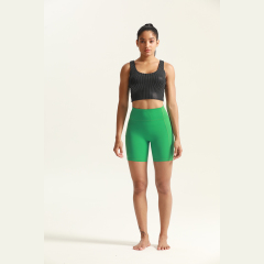 Custom Women Workout Crop Tank Tops Gym Fitness Shorts  Sets