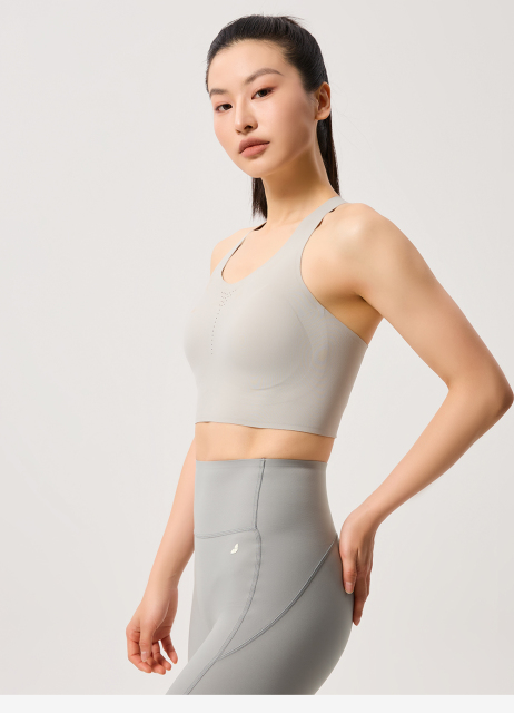 Custom Bonded Seamless Sports Bra Crop Tank Tops