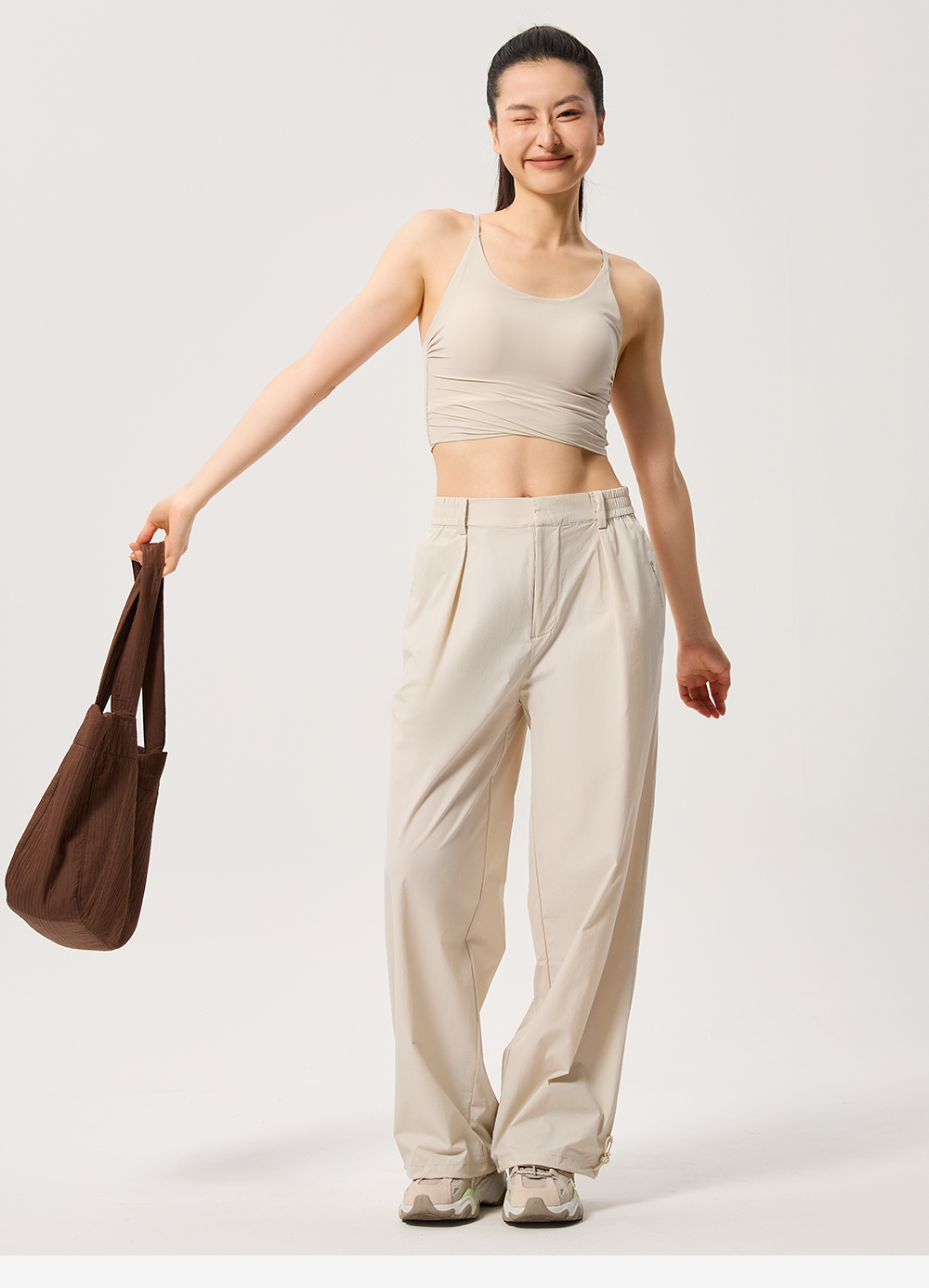 Custom Strappy Cross Back Sports Yoga Bra