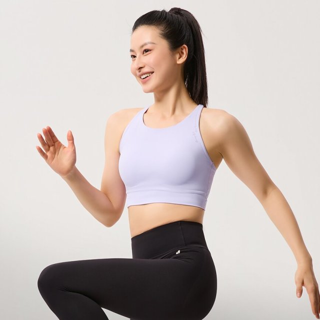 Women Cross Back Sports Yoga Bra Running Tank Top