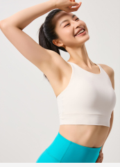 Cross Back Sports Bra Workout Crop Tops