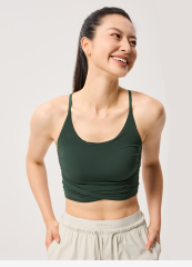 Strappy Cross Back Sports Workout Tops