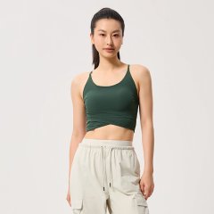 Strappy Cross Back Sports Workout Tops