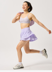 Spaghetti Strappy Cross Back Sports Bra