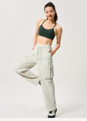 Spaghetti Strappy Cross Back Sports Bra