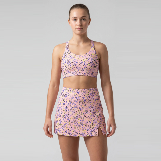 Women's Speckle Print Tennis Skirt Set