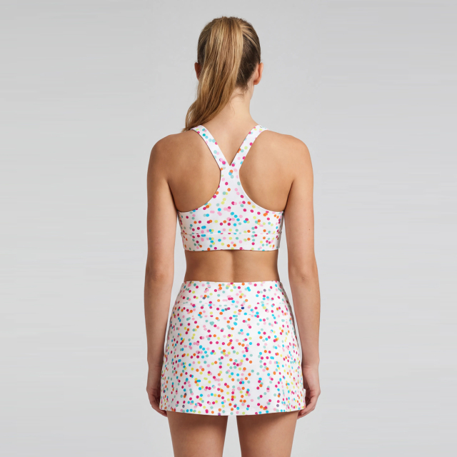 Women's Speckle Print Tennis Skirt Set