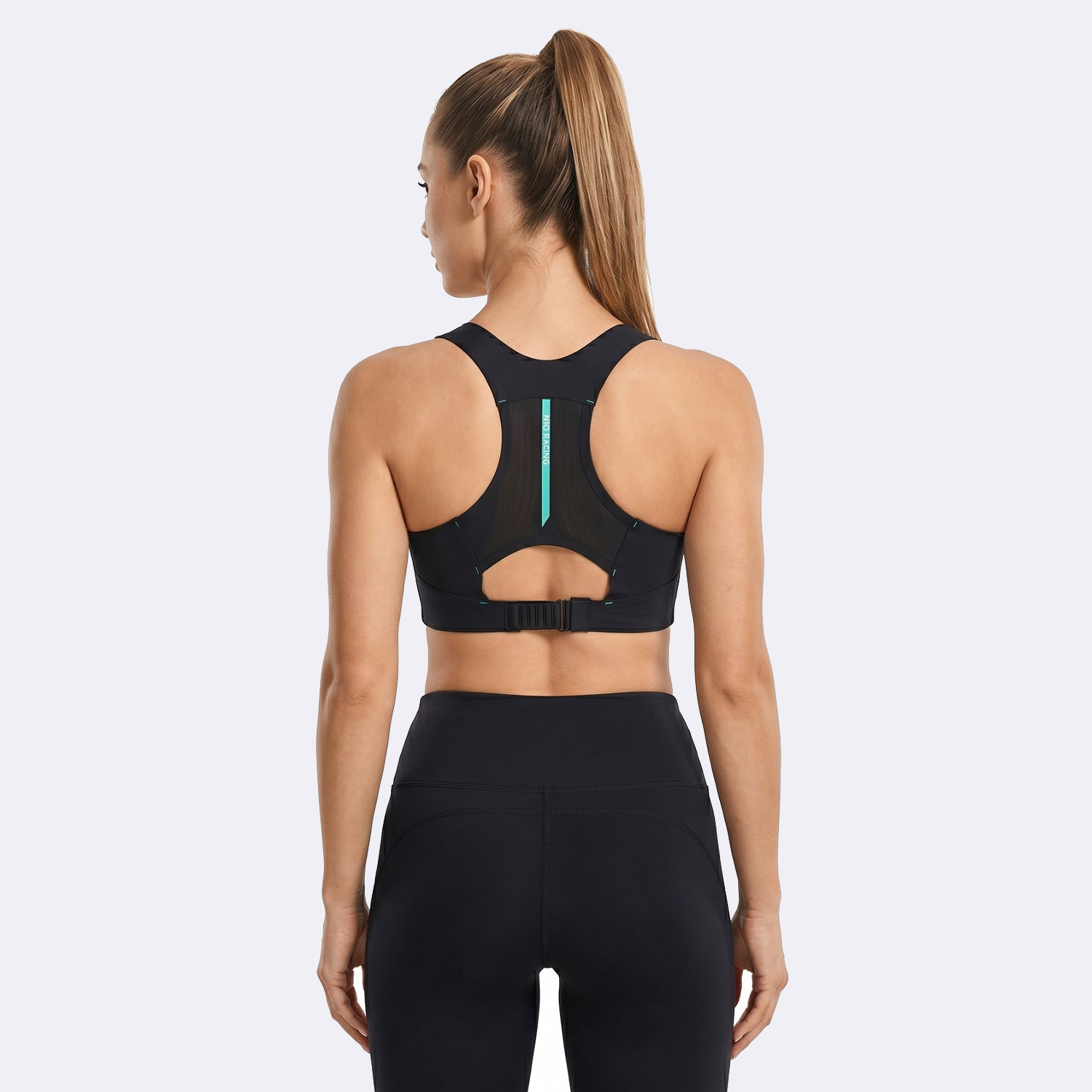 Women's Front Zip High Impact Sports Bra
