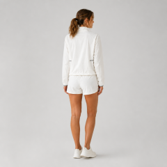 Women's Half Zipper Stand Collar Casual Sport Jackets