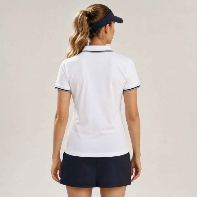 Women's Seamless Bonded Short Sleeve Golf Polo Shirts