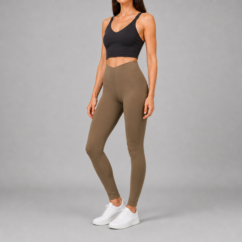 Women's V-Shaped Waist Sculpt Yoga Leggings