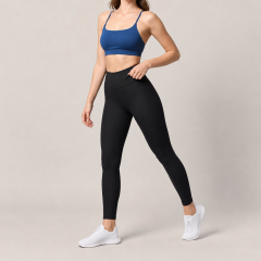 Women's Sculpted Support Spaghetti Strap Cross Back Sports Bra