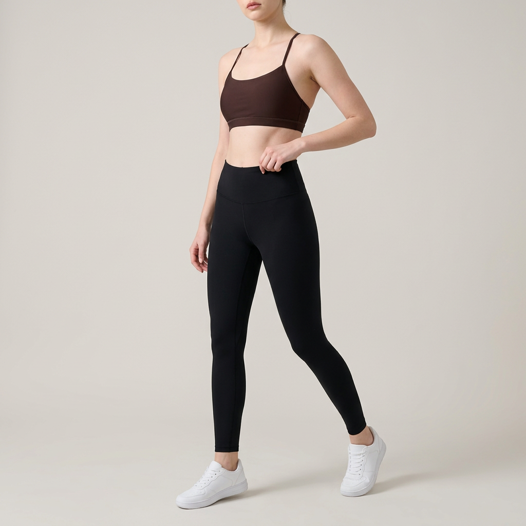 Women's Spaghetti Strap Racerback Strappy Back Yoga Sports Bra