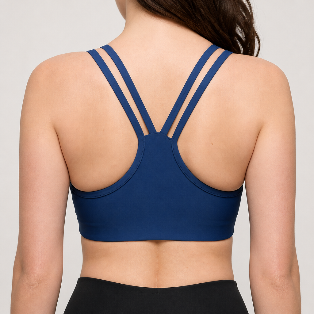 Women's Sculpted Compression Open Back Sports Bra