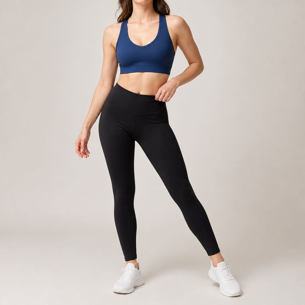 Women's Sculpted Compression Open Back Sports Bra