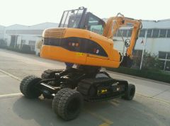 Small Wheel-Crawler Excavator X9 9ton with CE ISO