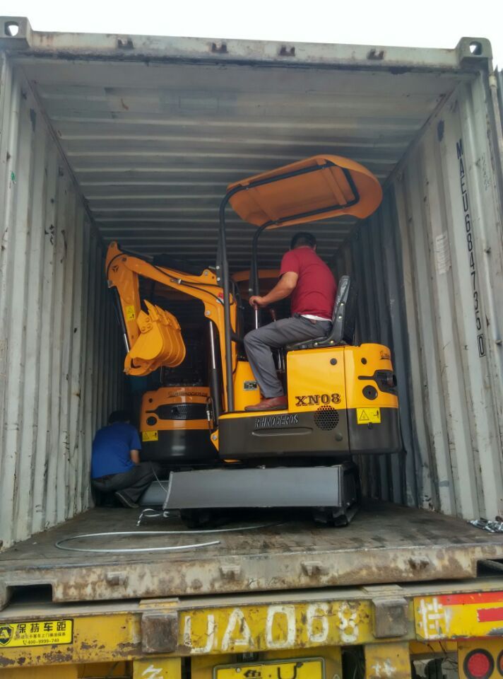 Mini Crawler Excavator XN08 for small works 800KG