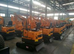MINI EXCAVATOR XN10 0.8T hydraulic crawler digger mini excavator with CE