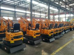 MINI EXCAVATOR XN10 0.8T hydraulic crawler digger mini excavator with CE