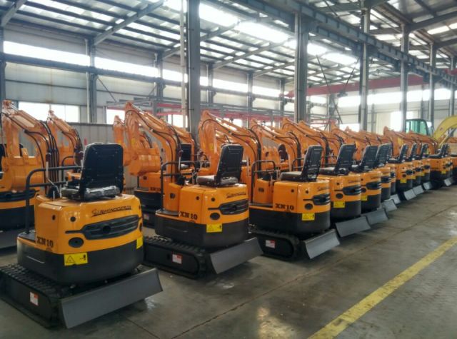 MINI EXCAVATOR XN10 0.8T hydraulic crawler digger mini excavator with CE
