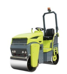 BM-1000 Mini Double Drum Vibratory Road Roller