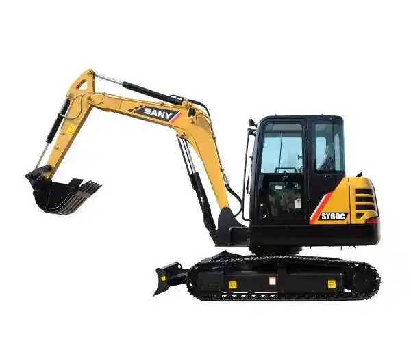 SANY SY60U Small excavator of Earth Moving Equipment