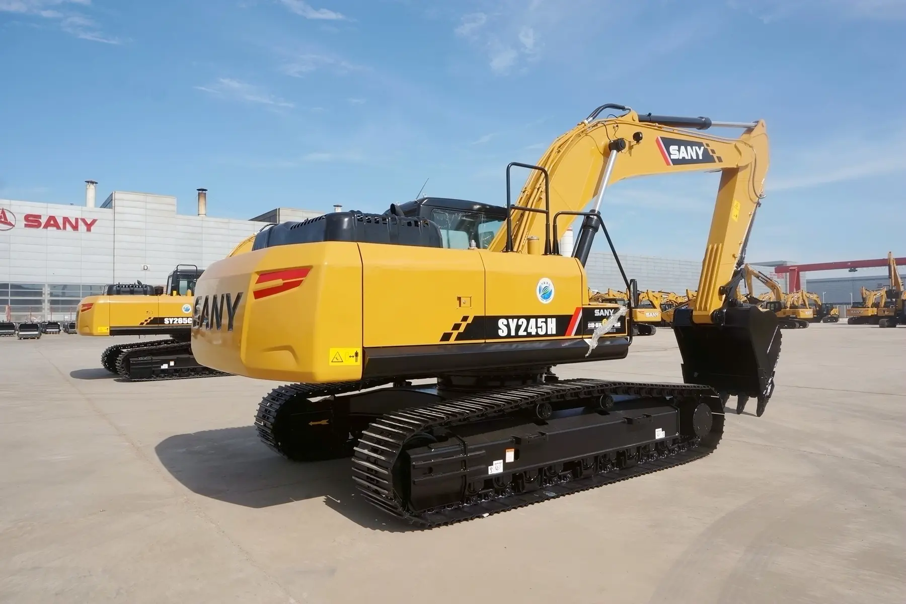 SANY SY245H 25 ton Medium Crawler Excavator Save Energy