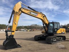 SANY SY215C 21ton Crawler Digger Machine Construction Medium Excavator