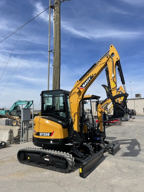 SANY SY35U Hydraulic Excavator 3.5ton