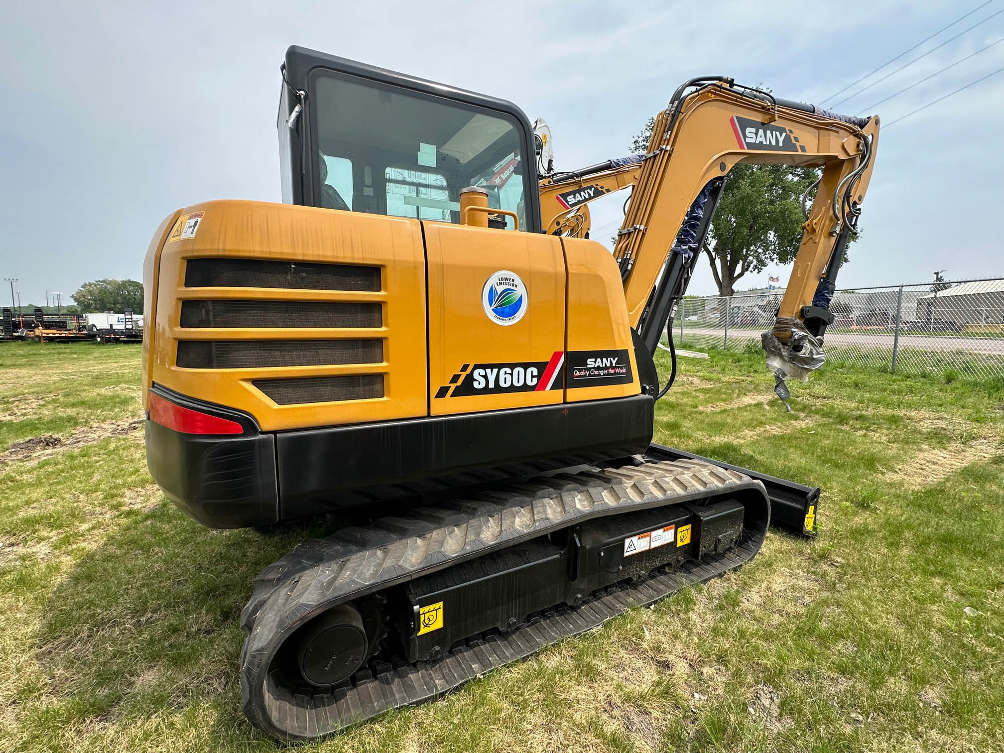SANY SY60U Small excavator of Earth Moving Equipment