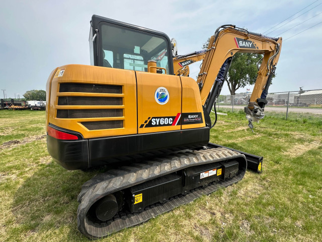 SANY SY60U Small excavator of Earth Moving Equipment