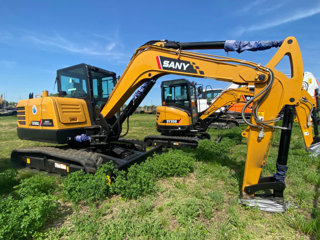 SANY SY60U Small excavator of Earth Moving Equipment