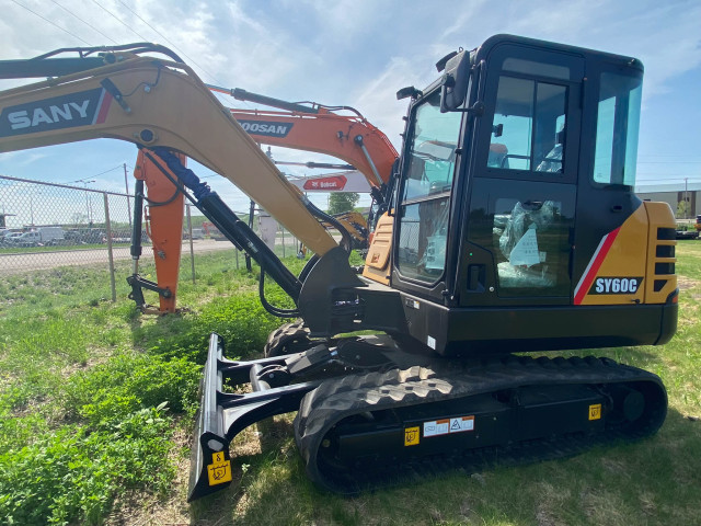 SANY SY60U Small excavator of Earth Moving Equipment