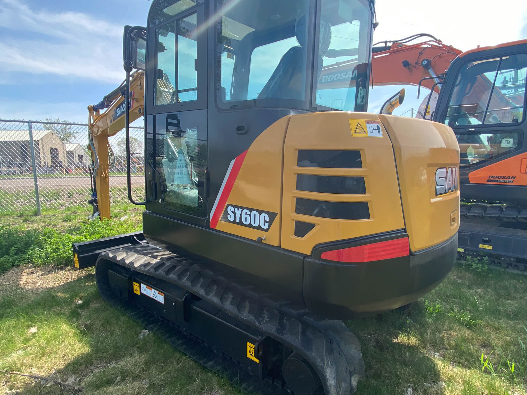 SANY SY60U Small excavator of Earth Moving Equipment