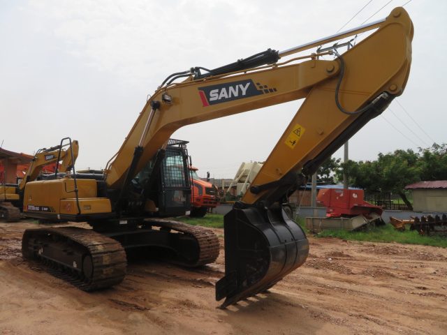 SANY SY215C 21ton Crawler Digger Machine Construction Medium Excavator