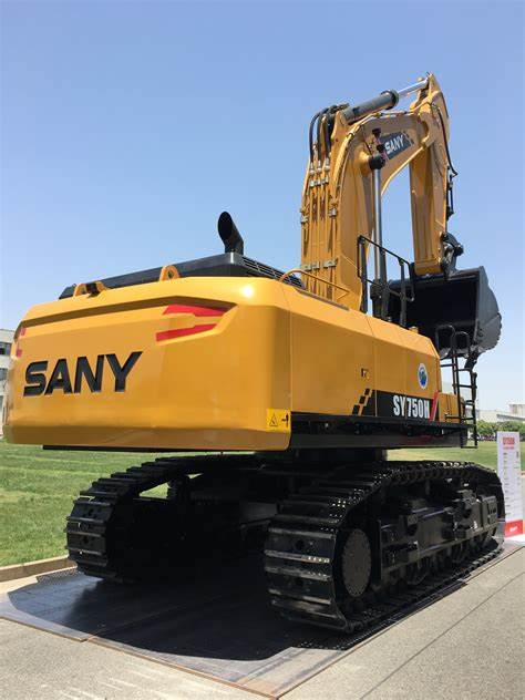 SANY SY750H Construction Works 75 Tons Large Crawler Rc Hydraulic Excavator