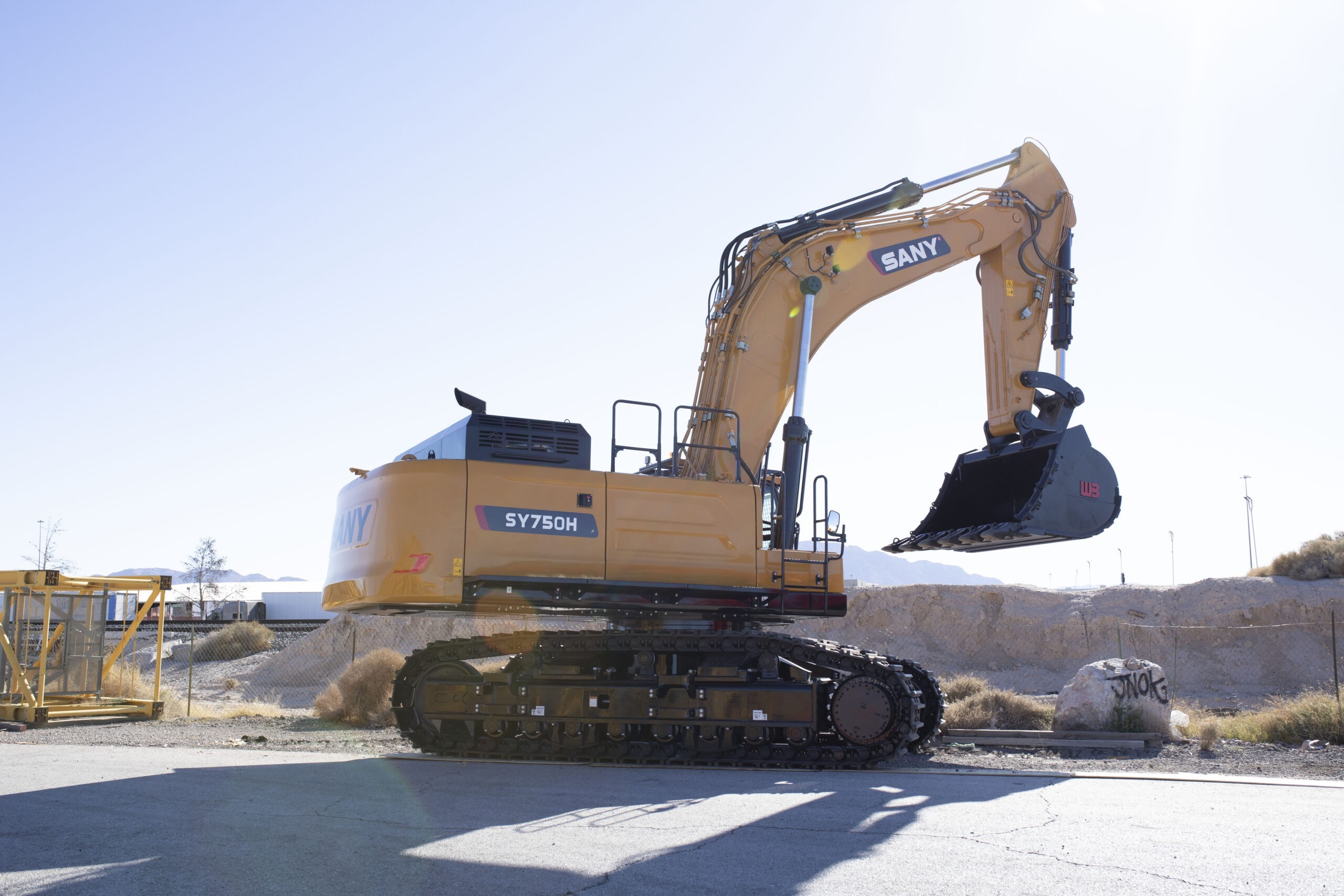 SANY SY750H Construction Works 75 Tons Large Crawler rc Hydraulic Excavator