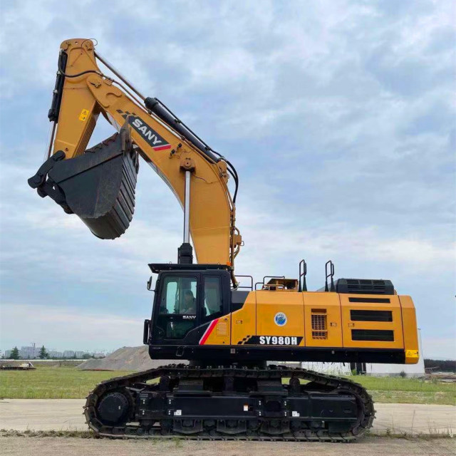 SANY SY980H Large Excavator Earth Digger rc Hydraulic Crawler Excavator