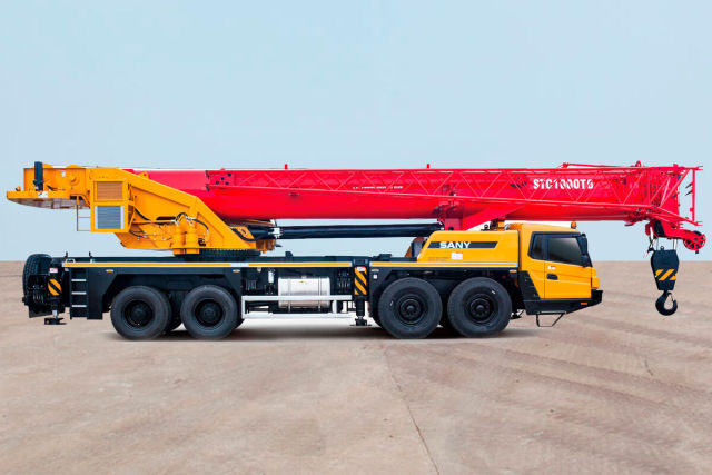 SANY STC1000T6 100t truck crane