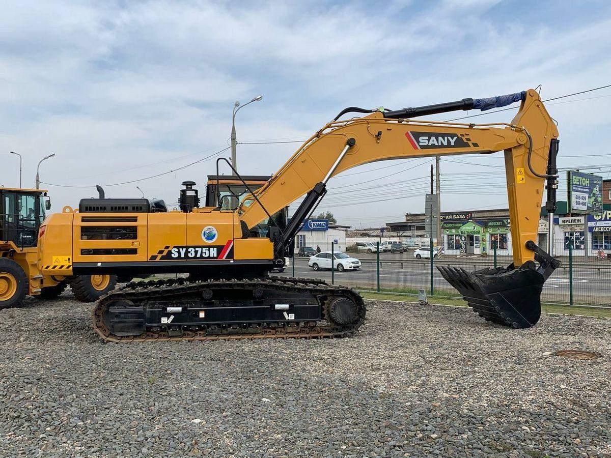 SANY SY375H 37 Ton Excavator Metal Product Mining Equipment China