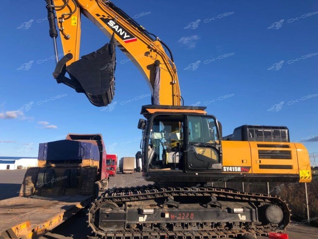 SANY SY415H 2.2m3 40 ton Excavator for Construction Works / Manufacturing Plant