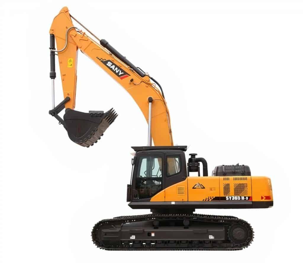 SANY SY375H 37 Ton Excavator Metal Product Mining Equipment China