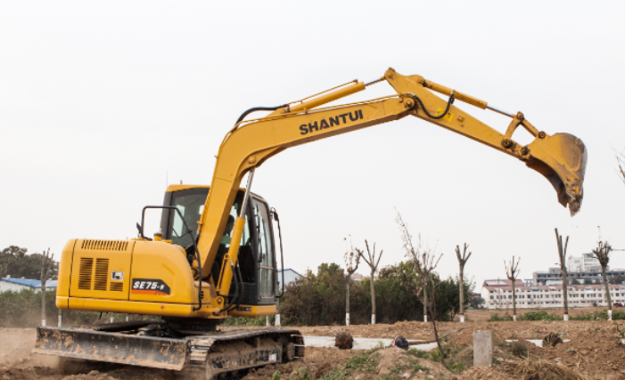 Shantui SE75 excavator
