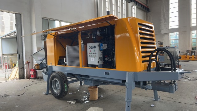 Diesel Engine Concrete Pump