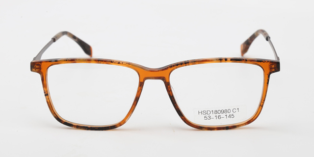 High-end mens fashion lamination acetate optical eyeglasses