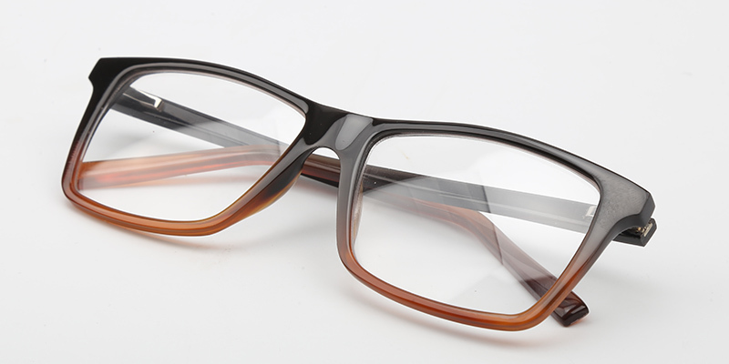 Vintage Optical Buffalo Horn Eyeglasses Spectacle Eyewear Frames