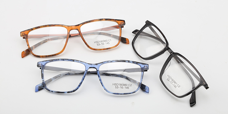 High-end mens fashion lamination acetate optical eyeglasses